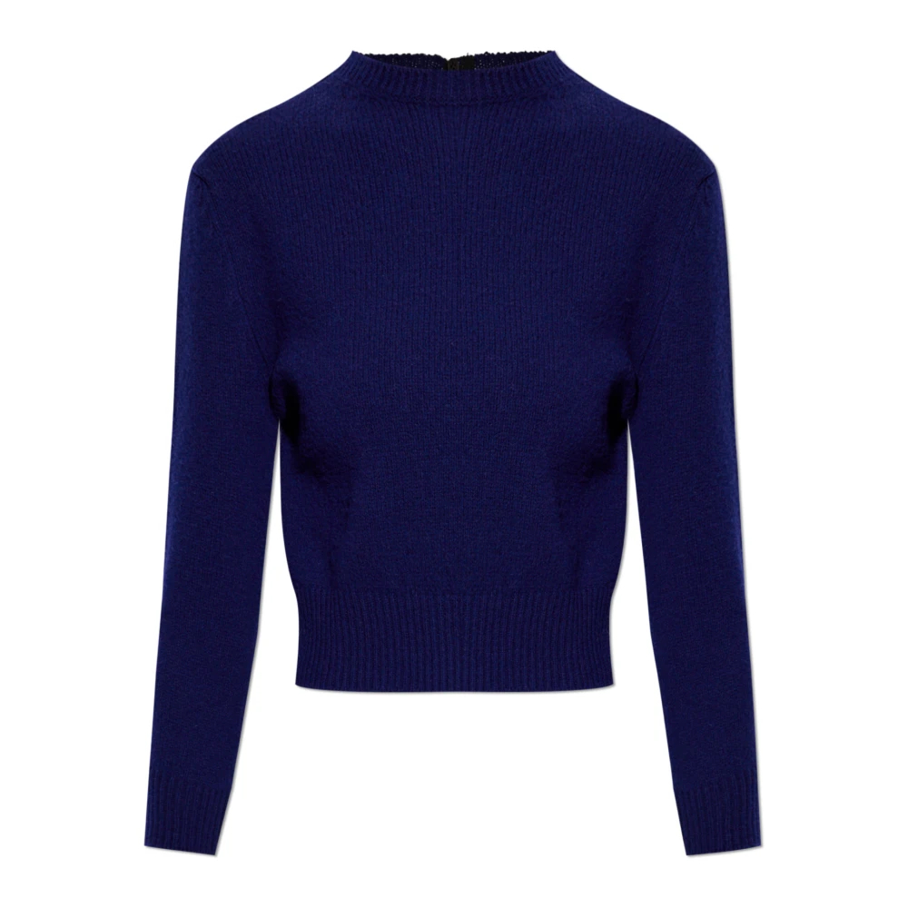 Jil Sander Damen Blau - Wollpullover - Knitwear - L