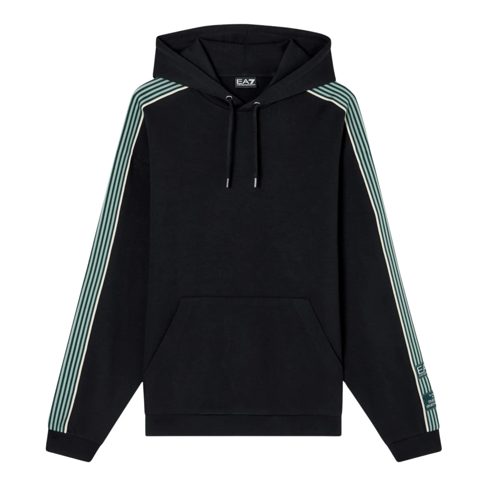 Emporio Armani Ea7 Herren Schwarz - Hoodie - Sweatshirts & Hoodies - K - S