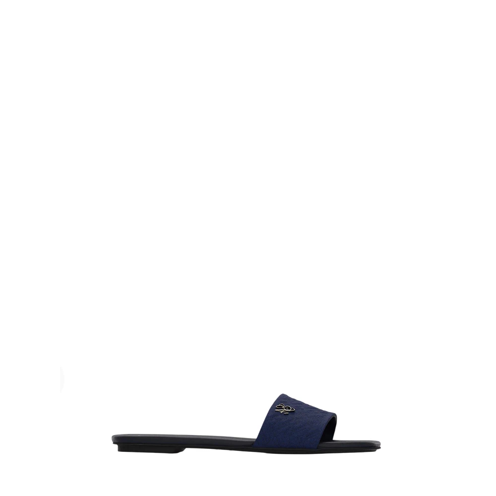 Emporio Armani Damen Blau - Sliders - Shoes - 40 Eu