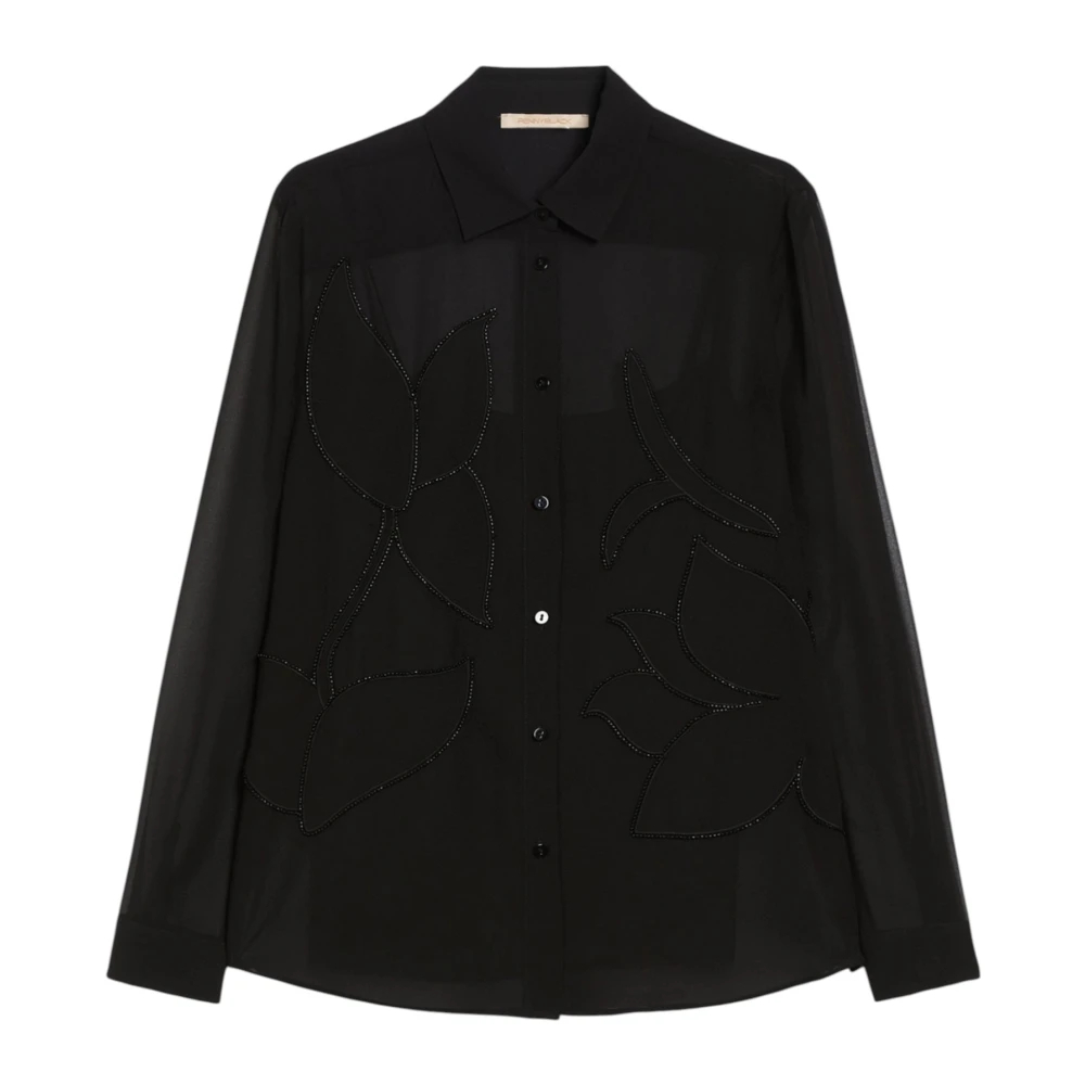 Pennyblack Damen Schwarz Penny - Camicia - Blouses & Shirts - K - L