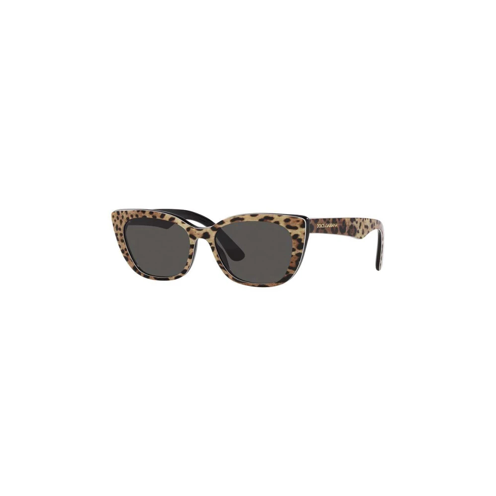 Dolce & Gabbana Grau Kind Dx4427 316387 Sonnenbrillen Acetat Schwarz Cat Eye Normal - Bild 8