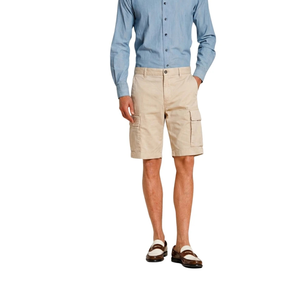 Mason's Herren Beige - Cargo M74 Bermuda - Shorts - L