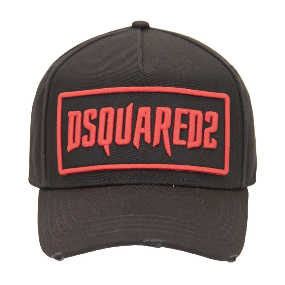Dsquared2 Unisex Schwarz - Logo Baseball Cap - Accessories - K - One Size