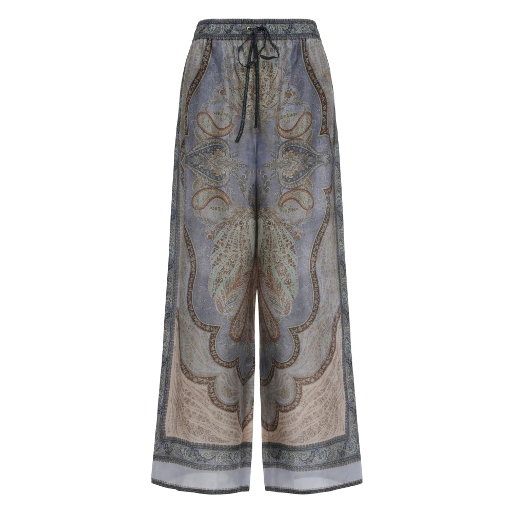Zimmermann Damen Multicolor - Wanderlust Relaxed Pant - Trousers - Mehrfarbig - Xs