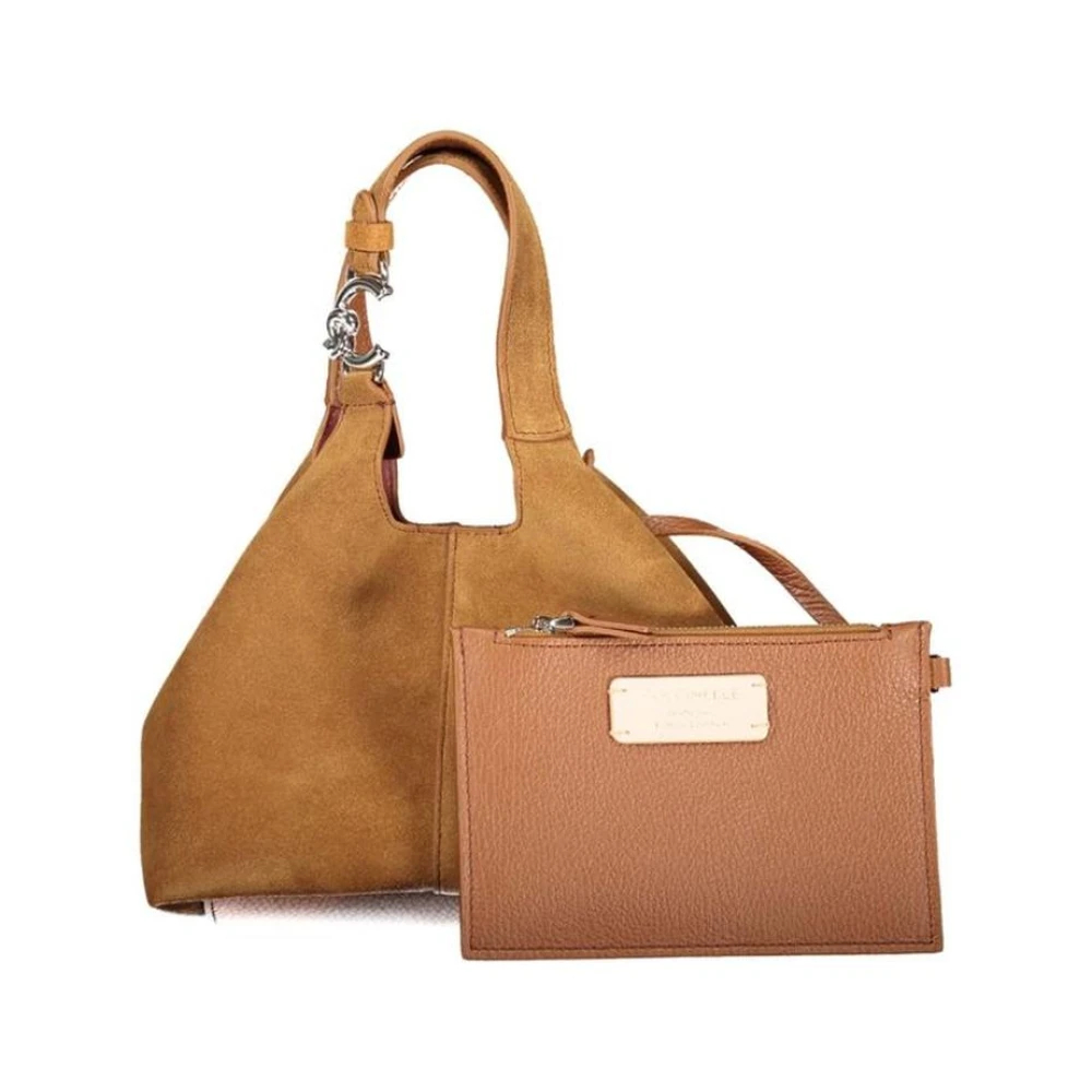 Coccinelle - Kleine Wildleder-Umhängetasche - Bags - Damen - Braun - One Size - Bild 4