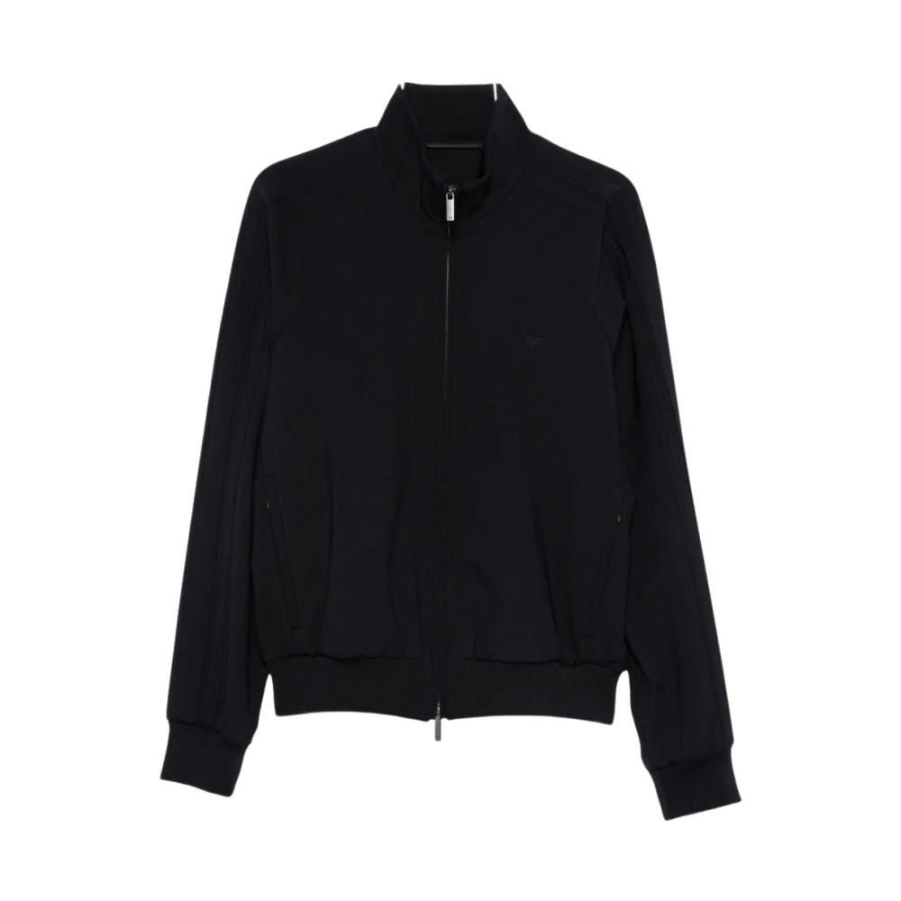 Emporio Armani - Capsule Pre Wool Blend Bomberjacke - Jackets -Herren -Blau -L