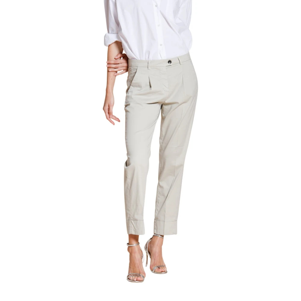 Mason's Damen Grau - New York Carrot Sartoriale 1 Pince - Trousers - M