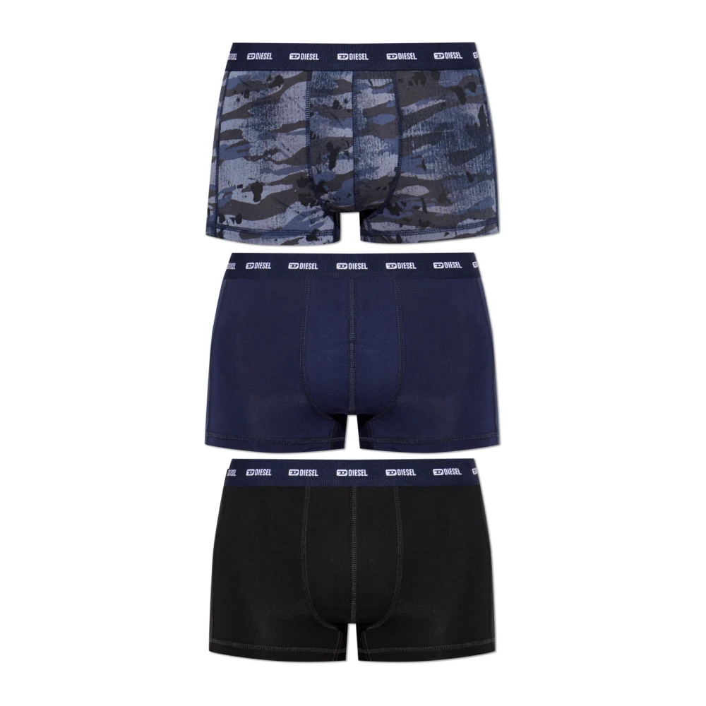 Diesel Herren Blau - Damien-Utlt-3Pack Boxer Briefs - Underwear - 2XL