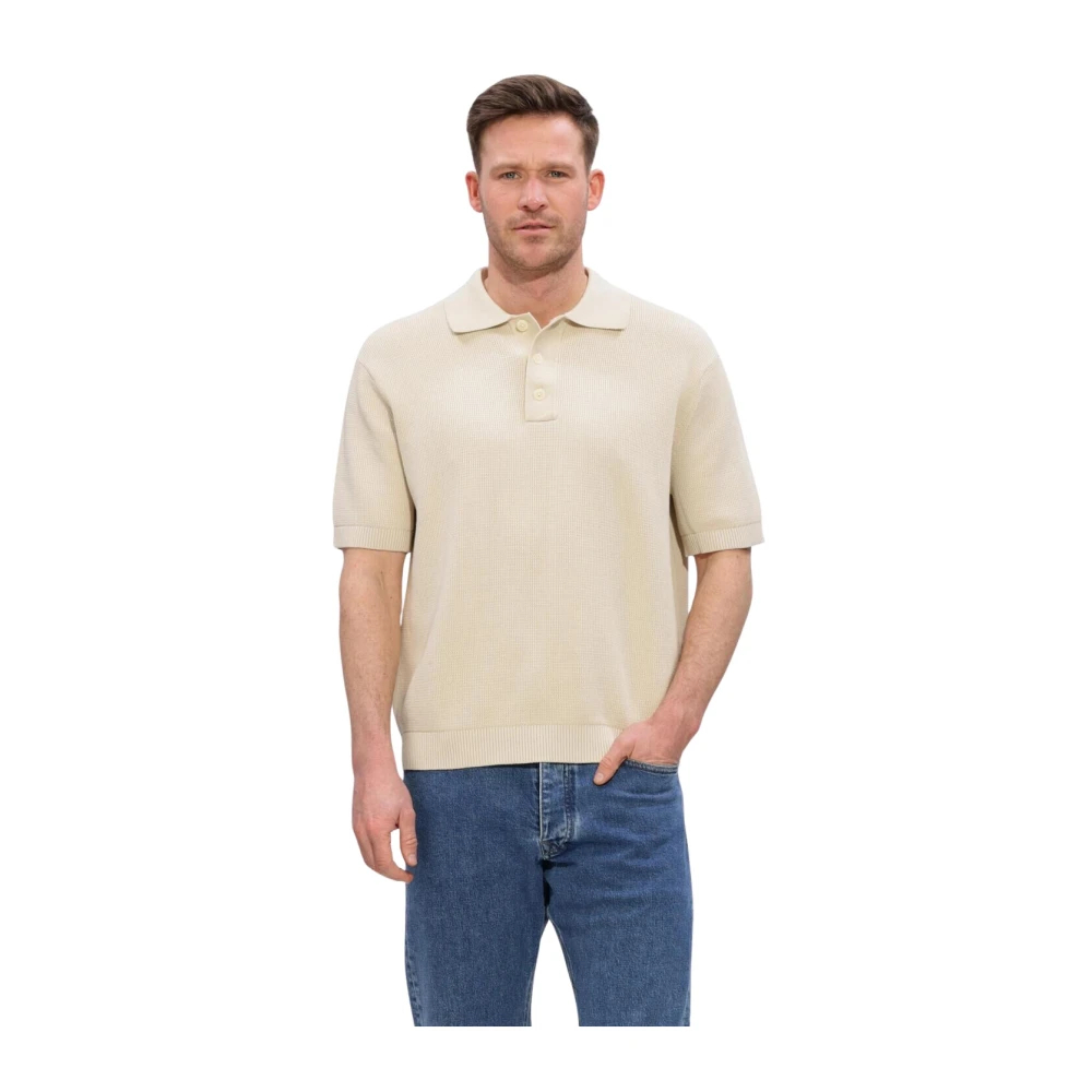 Selected Homme Herren Poloshirt Gr. XL Offwhite 100% Baumwolle - Bild 5