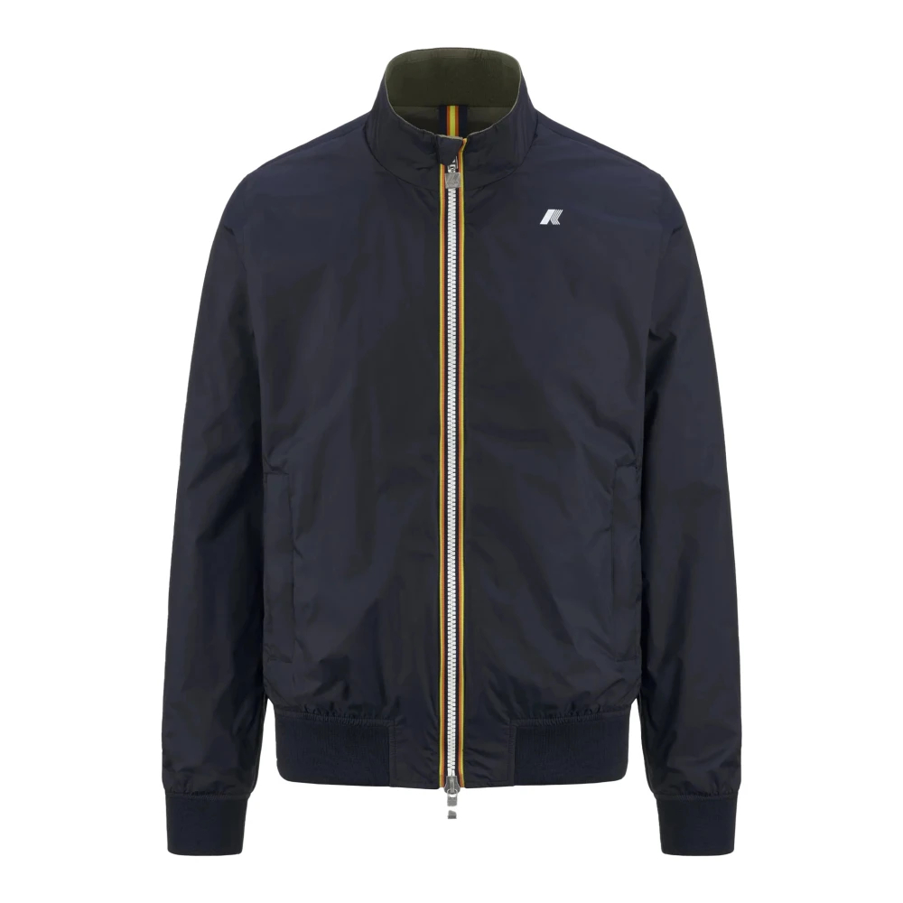 K-Way Herren Blau - Double Arsene Plus Jacke - Jackets - 3XL
