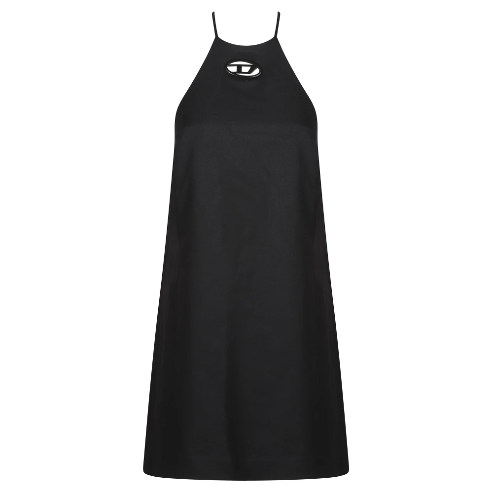 Diesel Damen Schwarz - Midi-Kleider - Dresses - K - 2XS