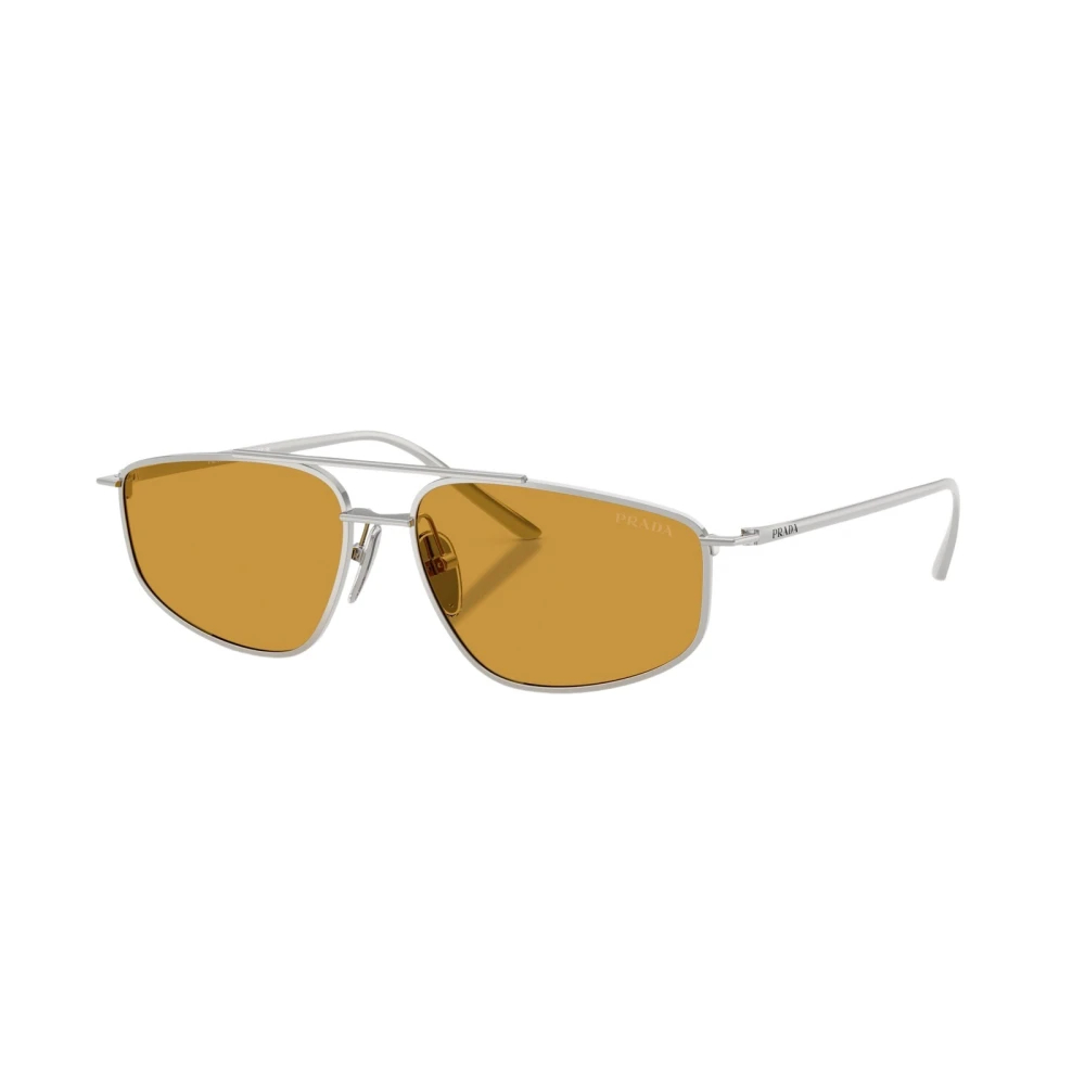 Prada Damen Silber Pr C51s 1Bc50p Sonnenbrillen Metall Pillow Normal - Bild 5