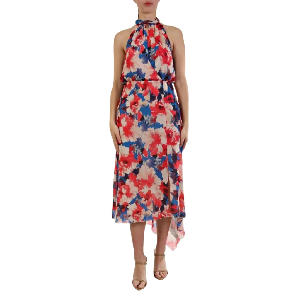 Patrizia Pepe Damen Multicolor - Midi-Kleid - Dresses - Mehrfarbig - M