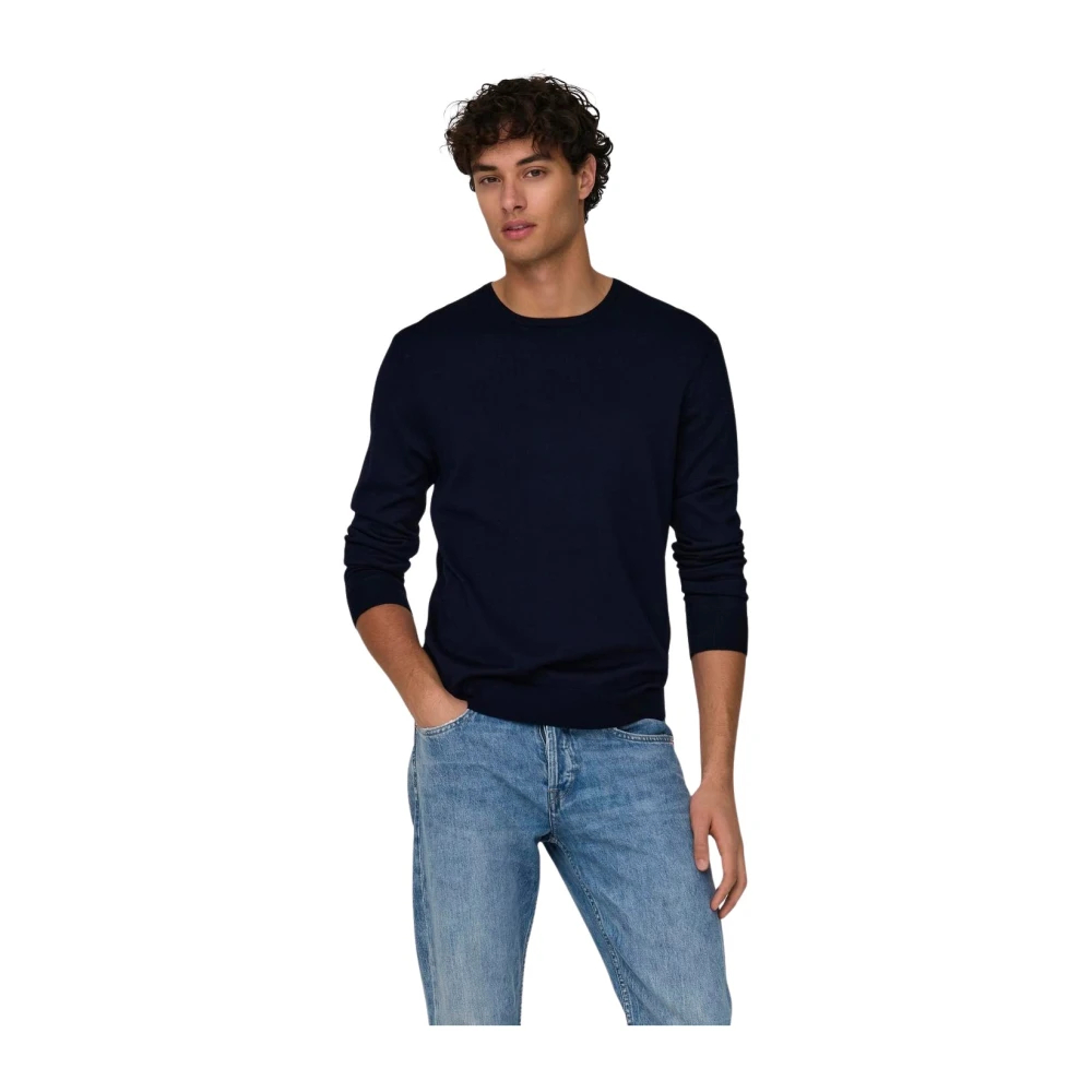 Only & Sons - Maglione Wyler - Knitwear - Herren - Blau - Xl - Bild 10