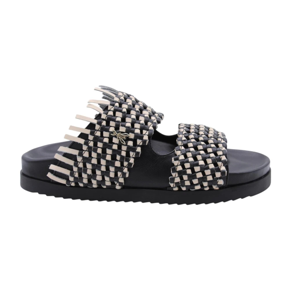 Patrizia Pepe Damen Schwarz - Allegany Sliders - Shoes - K - 39 Eu