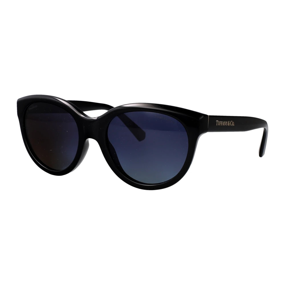 Tiffany Damen Schwarz Tf4271 80014U Sonnenbrillen Acetat Cat Eye Polarisiert Nuanciert - Bild 7
