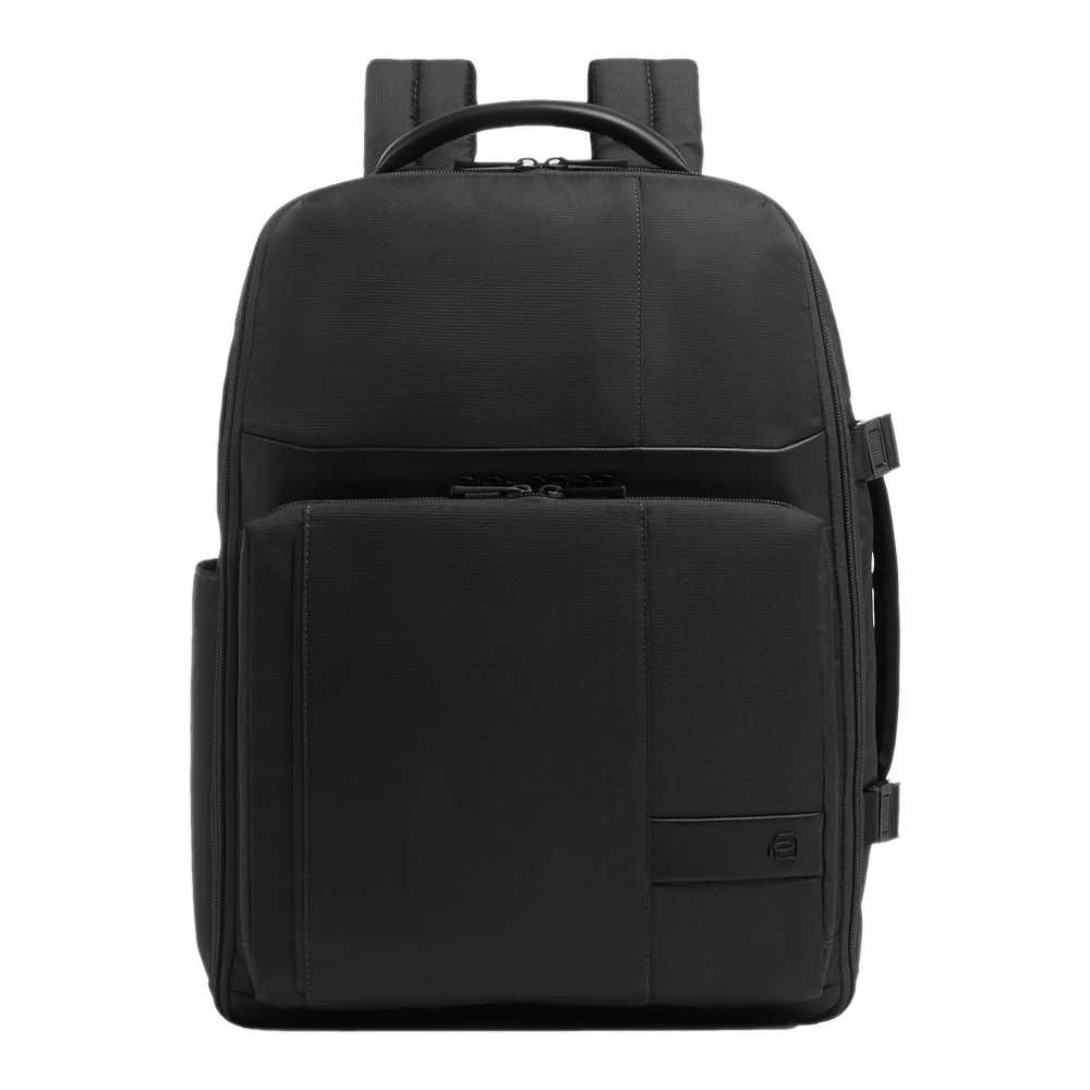Piquadro Herren Schwarz - W129 Rucksack - Bags - K - One Size