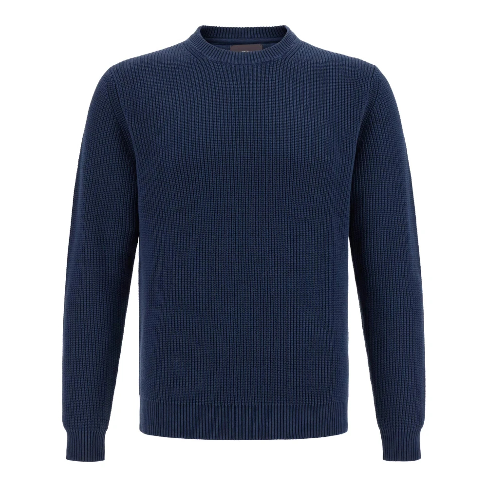 Boggi Milano Herren Blau - Rundhals-Pullover - Knitwear - L