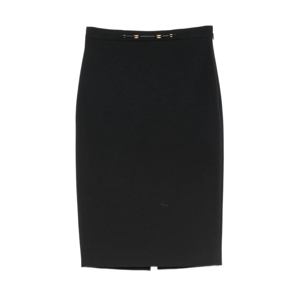 Elisabetta Franchi , Damen, Röcke, Schwarzk, L - Bild 3