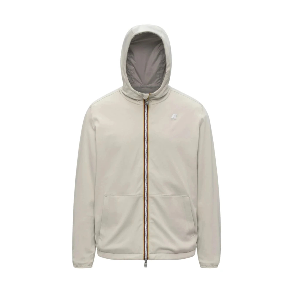 K-Way Herren Grau - Reversible Jacket Jake - Sweatshirts & Hoodies - S