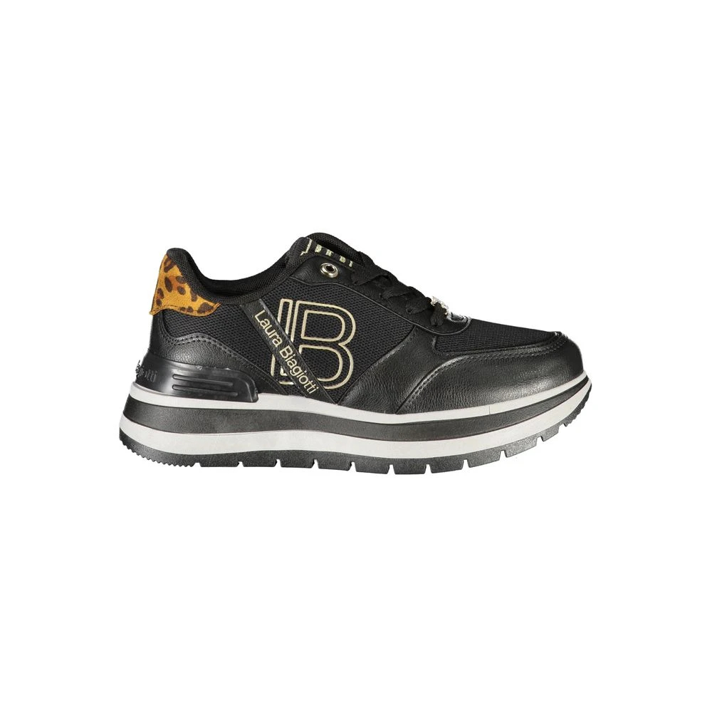 Laura Biagiotti - Wedge Sneaker - Shoes -Damen -Schwarzk -38 Eu