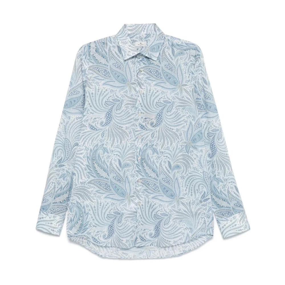 Etro Herren Blau - Hemd Rom - Shirts - Xl