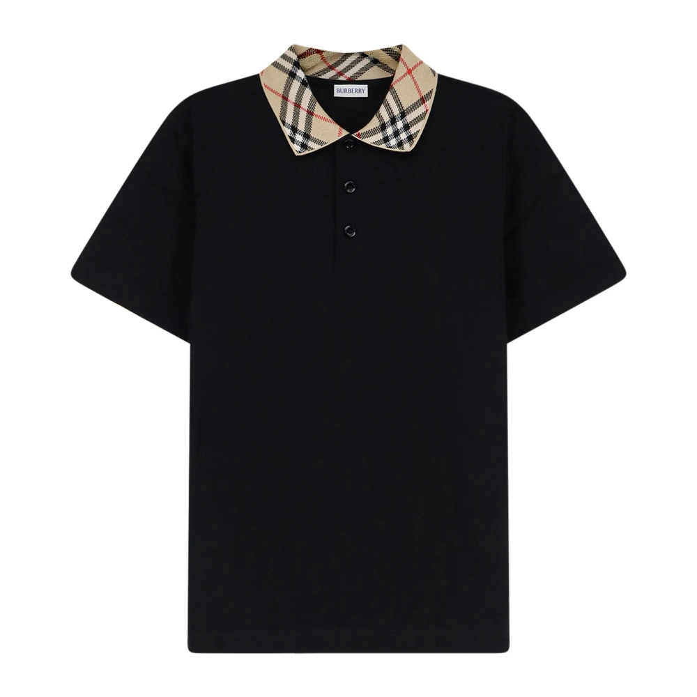 Burberry Herren Schwarz Poloshirt Evan, Gr. Xl - Bild 6