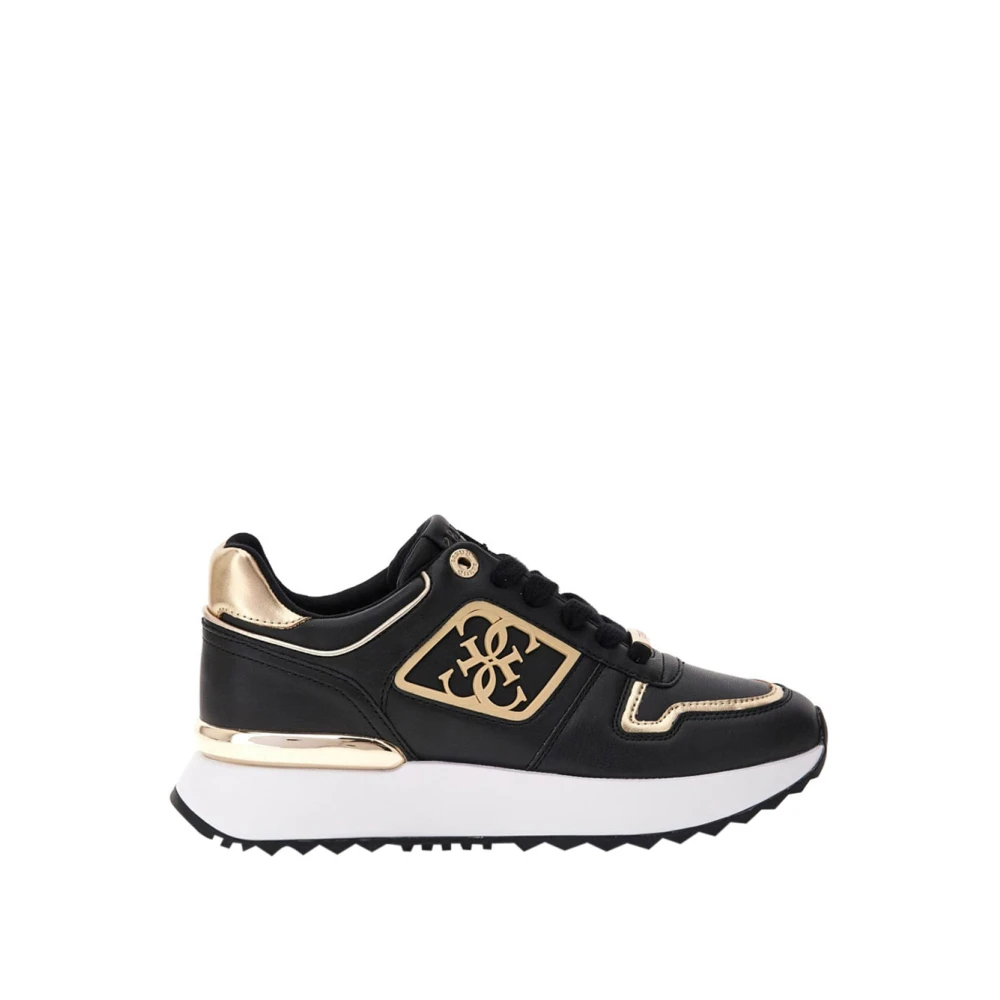 Guess Damen Schwarz Sneakers Ele12 - Bild 4