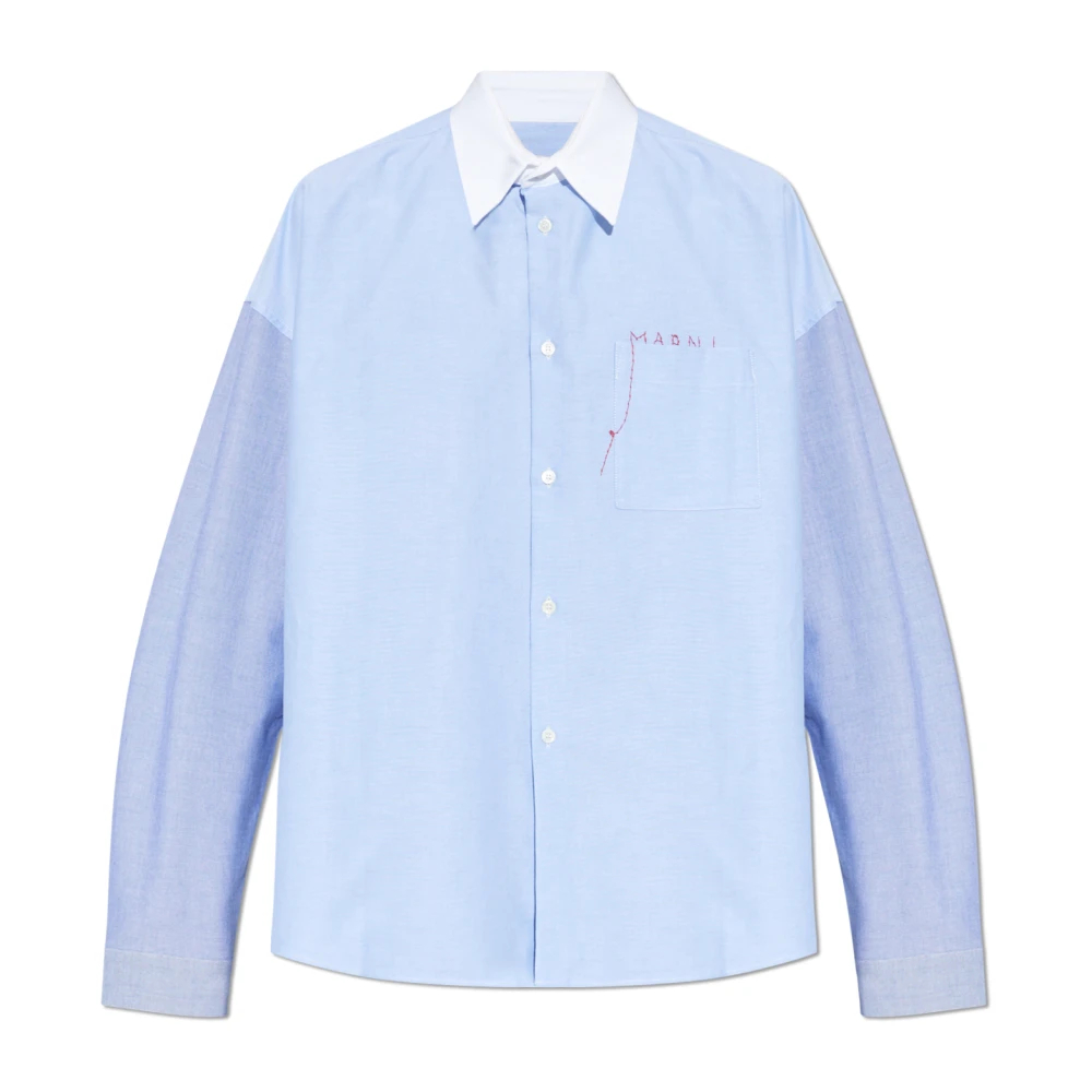 Marni Herren Blau - Oversize Hemd - Shirts - M