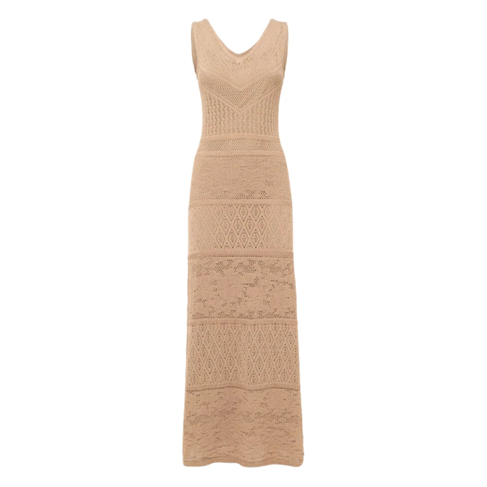 Blugirl Damen Beige - Maxi Kleider - Dresses - Xs