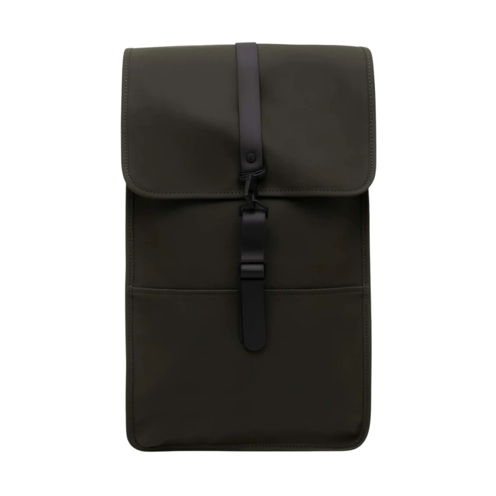 Rains - Grüner Wasserdichter Rucksack Mit Mehreren Taschen - Bags - Herren - Grün - One Size - Bild 9