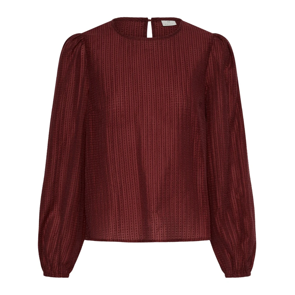 Kaffe Damen Port Langarmbluse "Kaffe Bluse Langarm Karea" von Baur - Bild 4