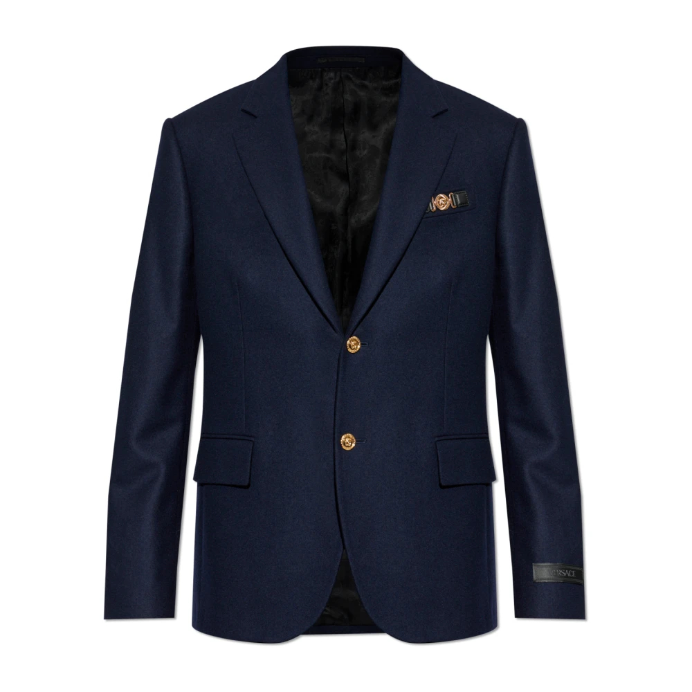 Versace Herren Blau - Wollblazer - Jackets - L