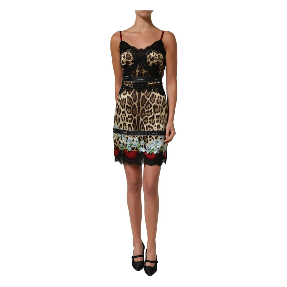 Dolce & Gabbana Damen Multicolor - Kleider - Dresses - Mehrfarbig - Xs