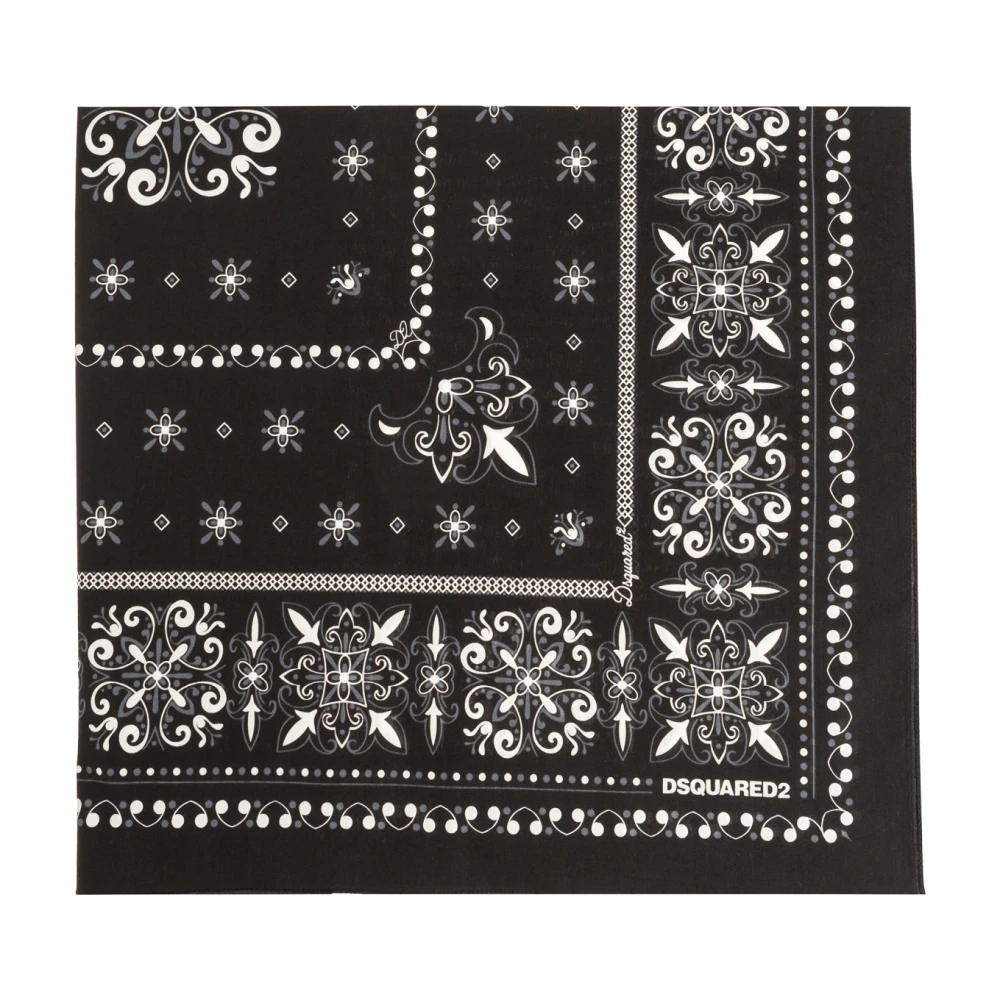 Dsquared2 Herren Schwarz - Scarves - Accessories - K - One Size