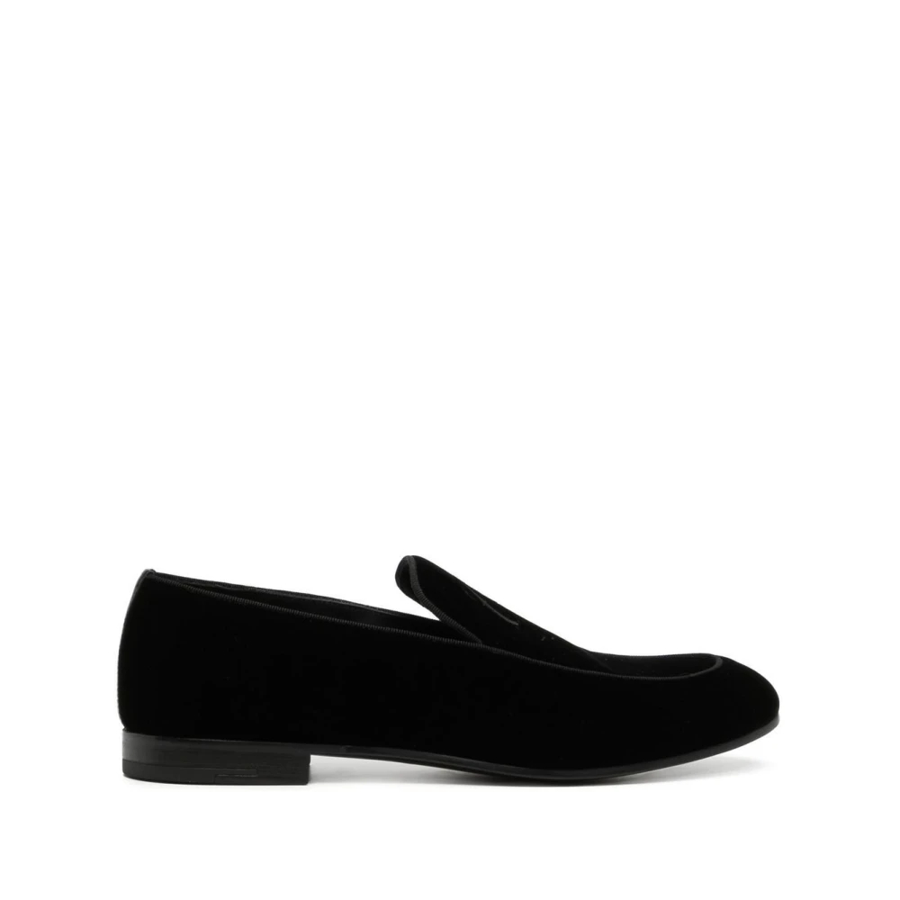 Giorgio Armani Herren Schwarz - Loafers - Shoes - K - 42 Eu