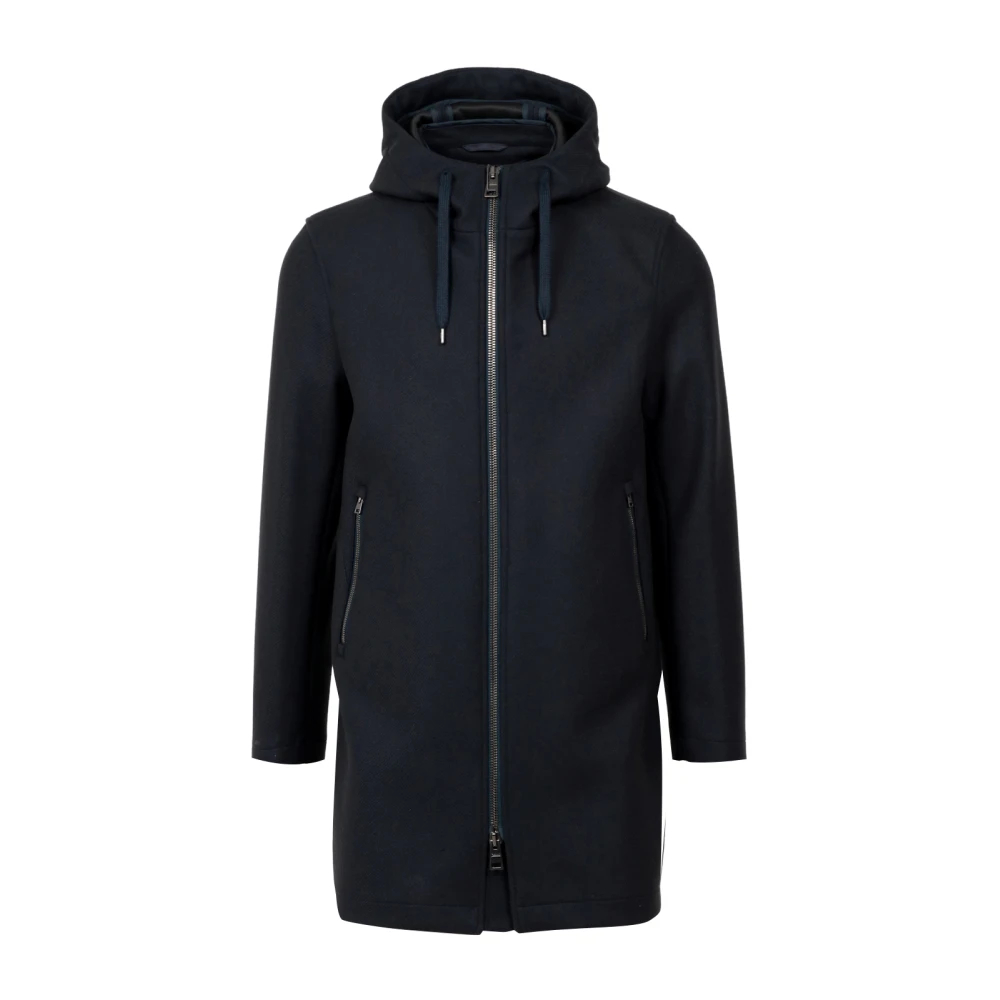 Herno Herren Blau - Kapuzenparka - Coats - Xl