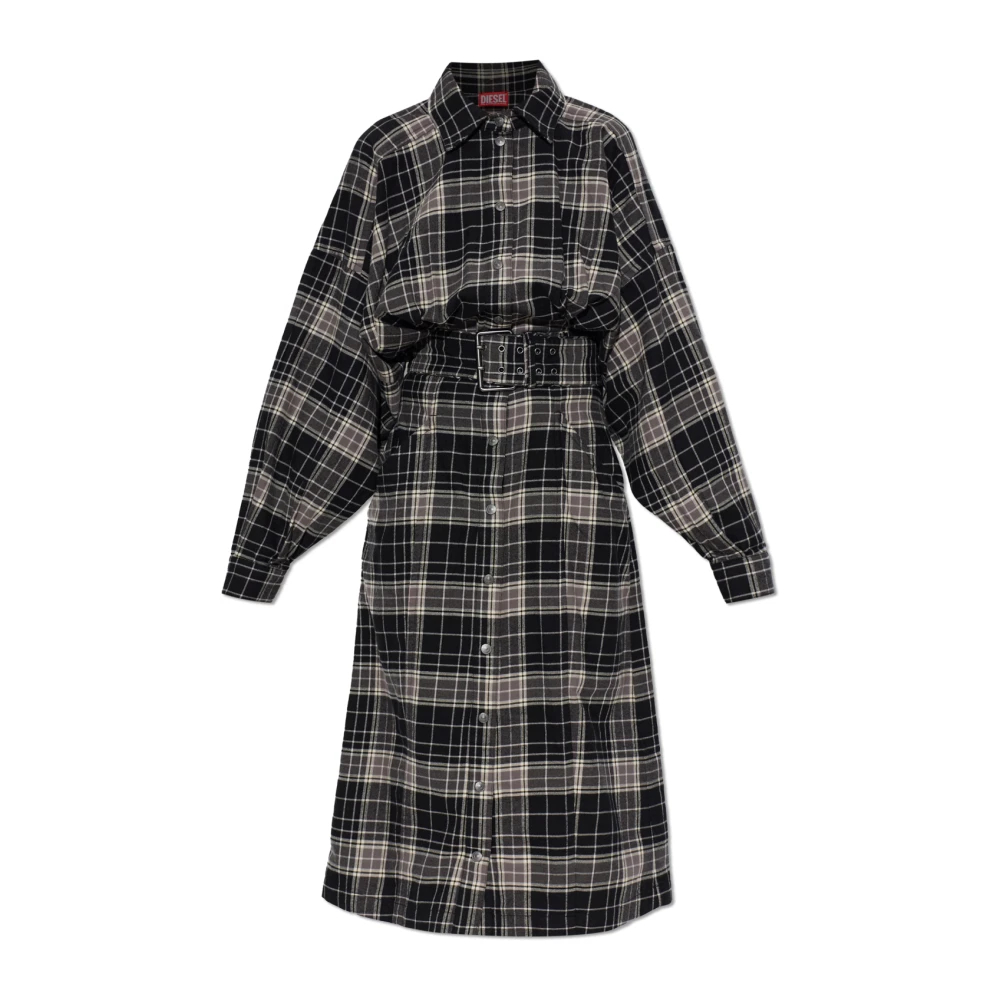 Diesel Damen Schwarz - Kleider - Dresses - K - Xs