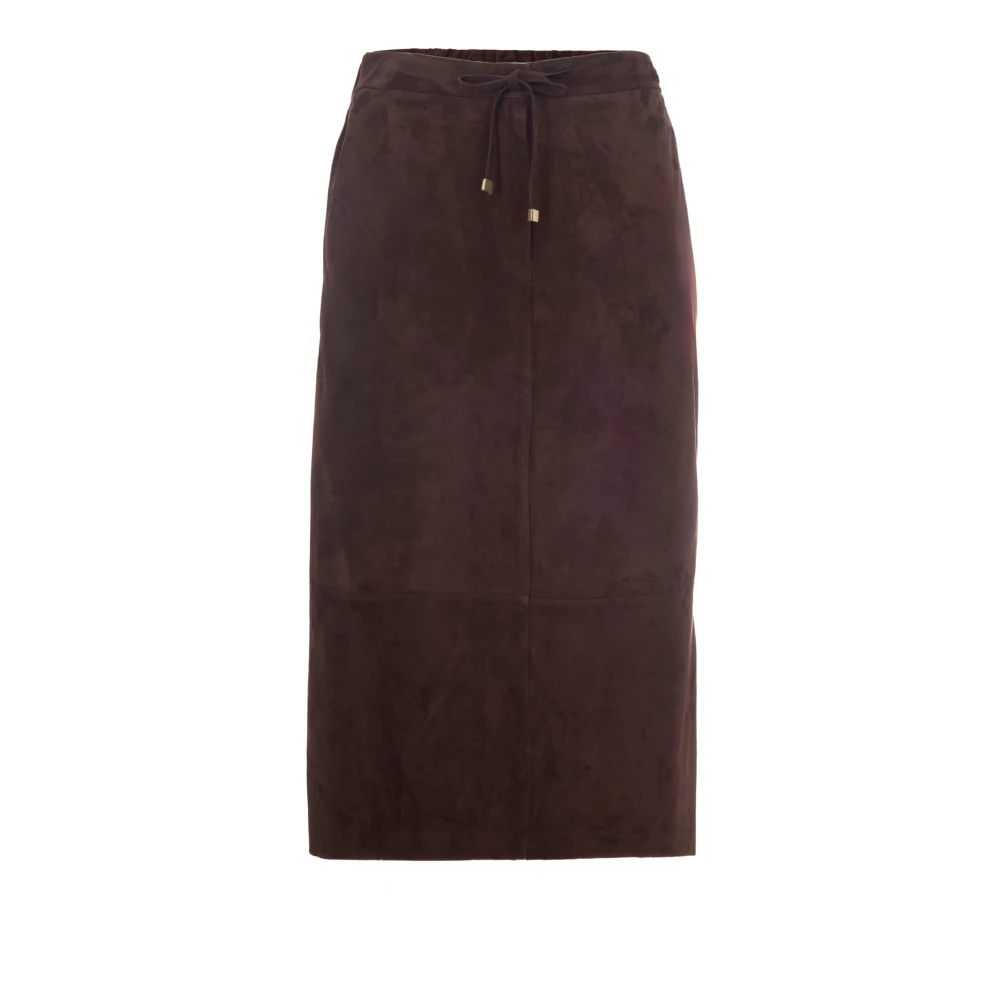 Max Mara Studio Damen Braun - Midirock - Skirts - S