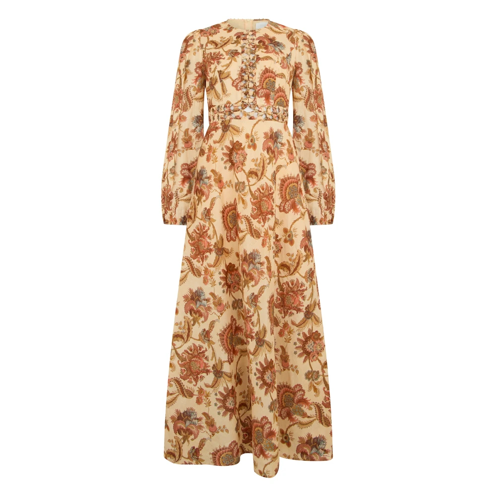 Zimmermann Verziertes Maxikleid Aster Aus Leinen De Größe 36 - MyTheresa - Bild 3