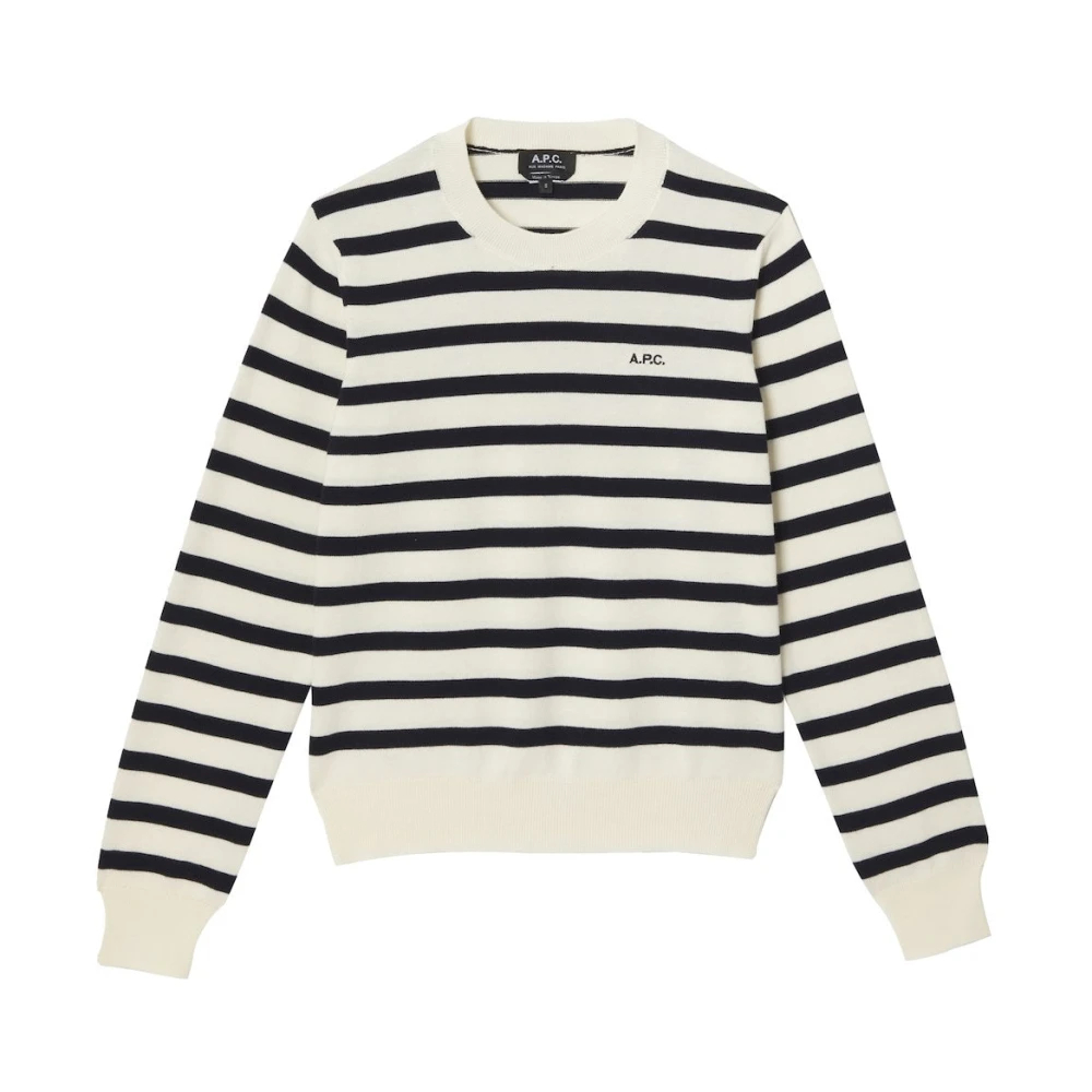 A.p.c. Damen Multicolor - Jersey - Knitwear - Mehrfarbig - M
