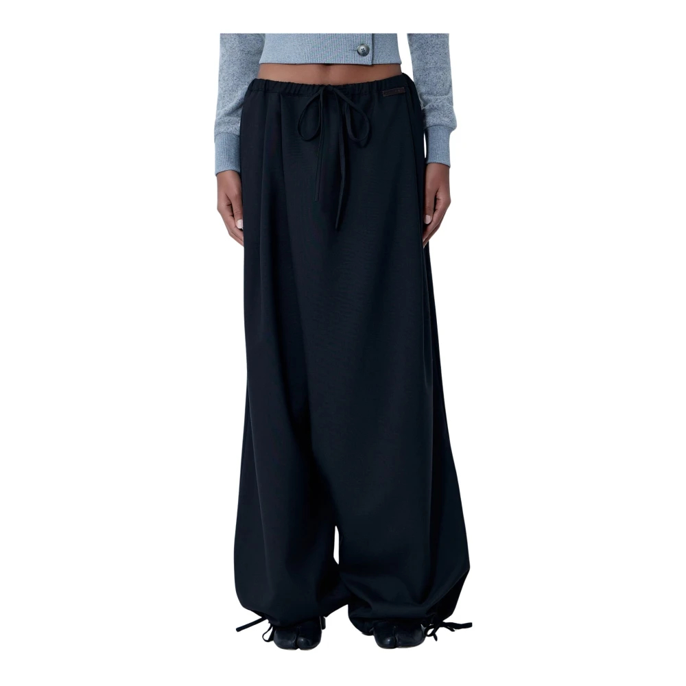 Marni Damen Schwarz - Wollhose - Trousers - K -Xs