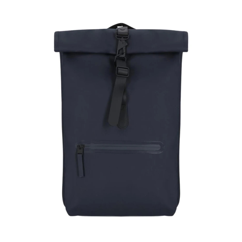 Rains - Rolltop Rucksack - Bags - Herren - Blau - One Size - Bild 9