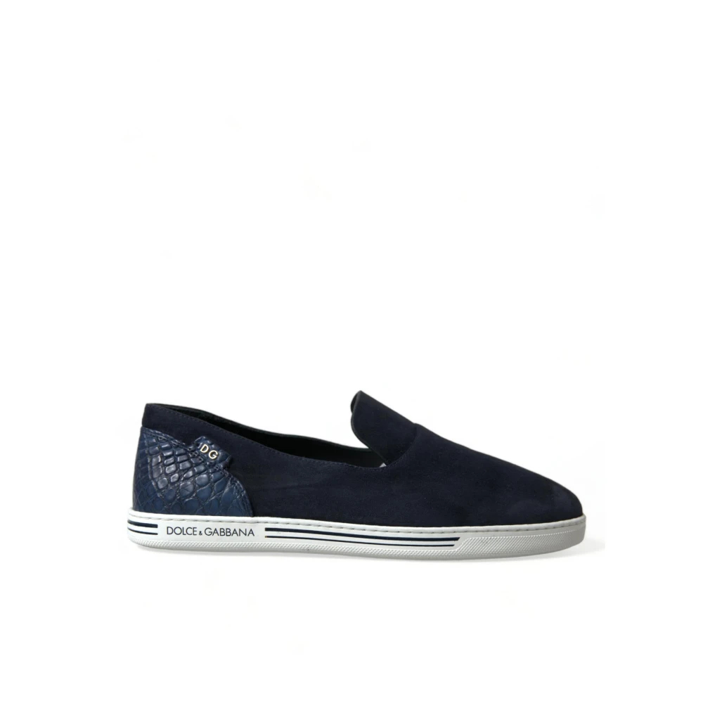 Dolce & Gabbana Herren Blau - Loafers - Shoes - 39 Eu