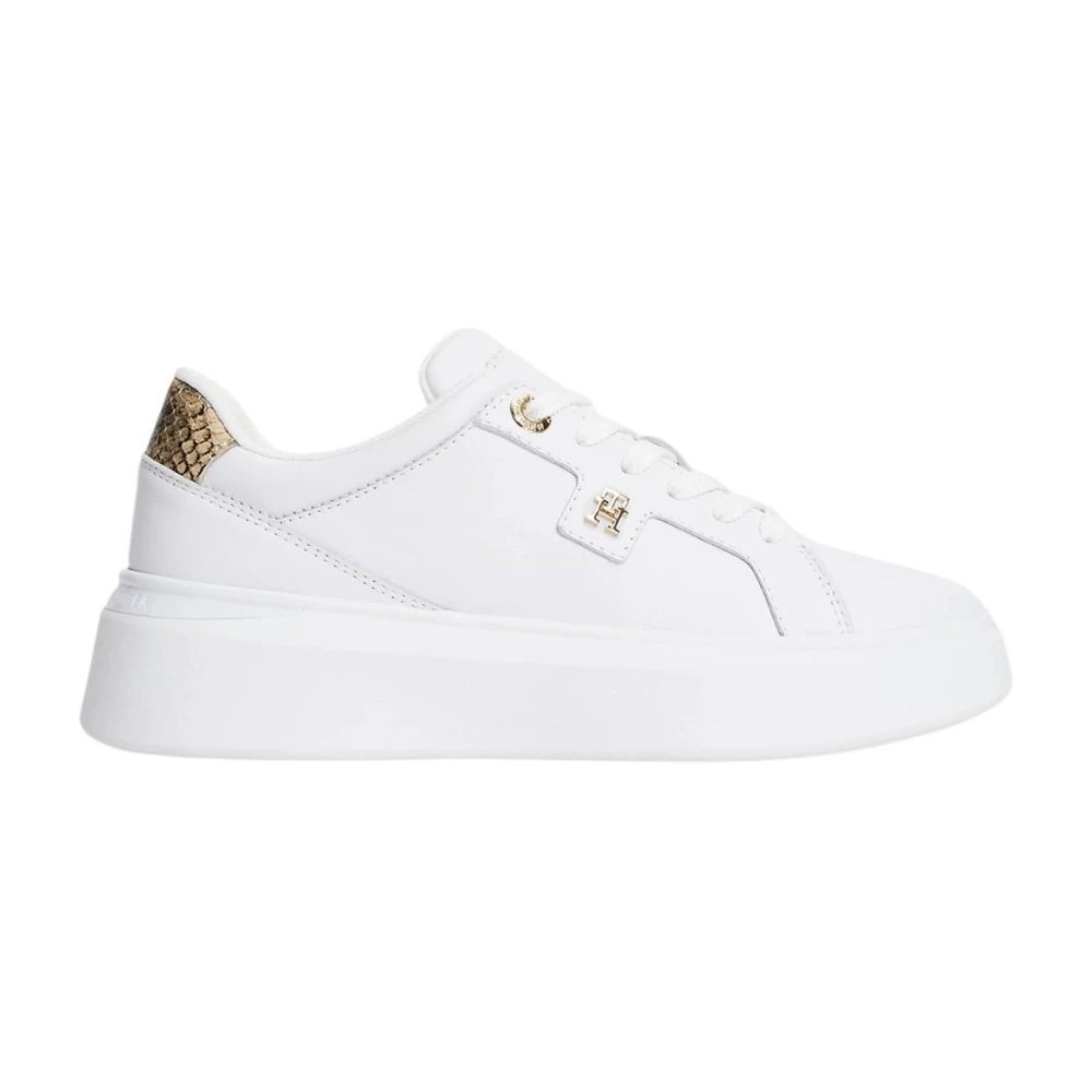 Tommy Hilfiger Th Chic Platform Snake Weiß Damen Größe 41 von Siemes Schuhcenter - Bild 4
