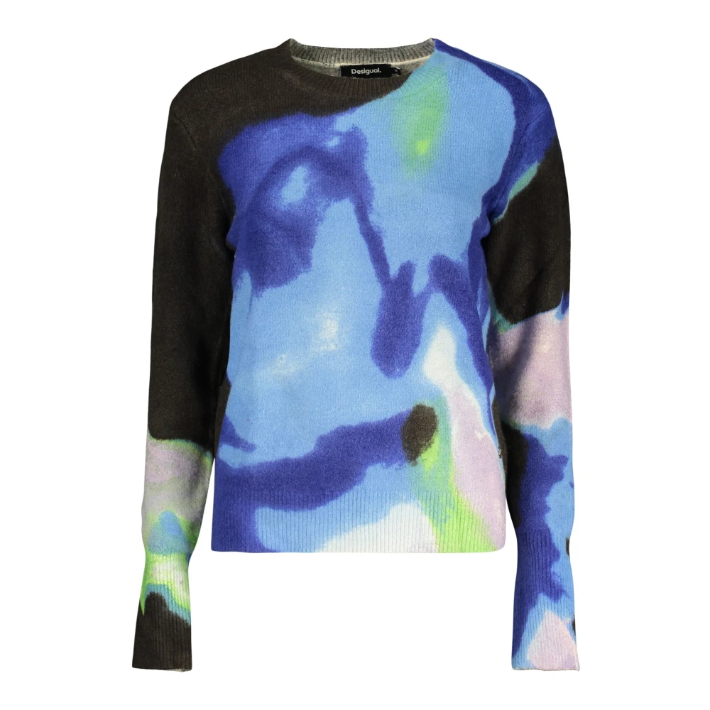 Desigual Damen Blau Pullover Mittel - Bild 10