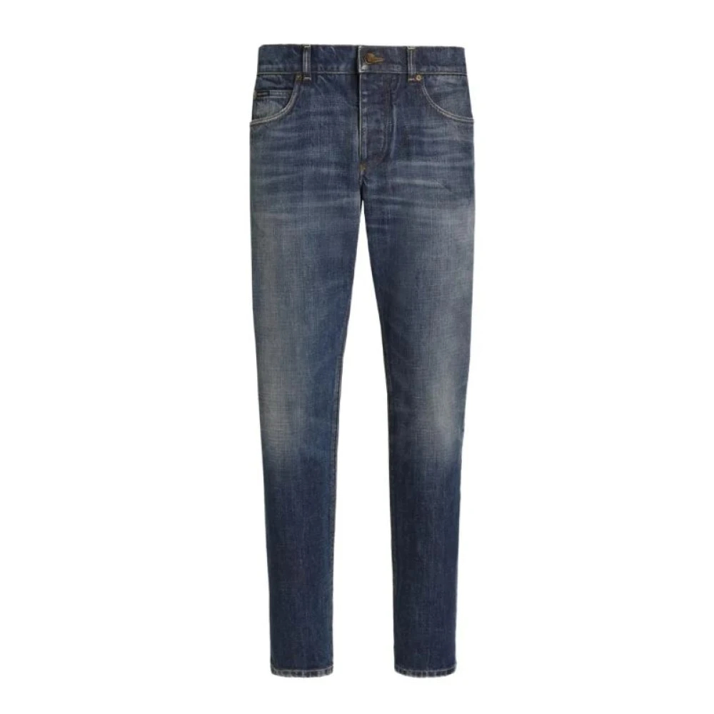 Dolce & Gabbana - Gerades Jeans Mit Multifunktionstaschen - Jeans - Herren - Blau - S - Bild 3
