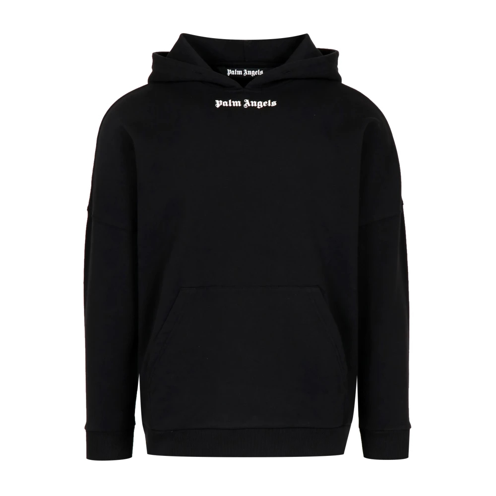Palm Angels Herren Schwarz - Classic Logo Over Hoodie - Sweatshirts & Hoodies - K -Xl