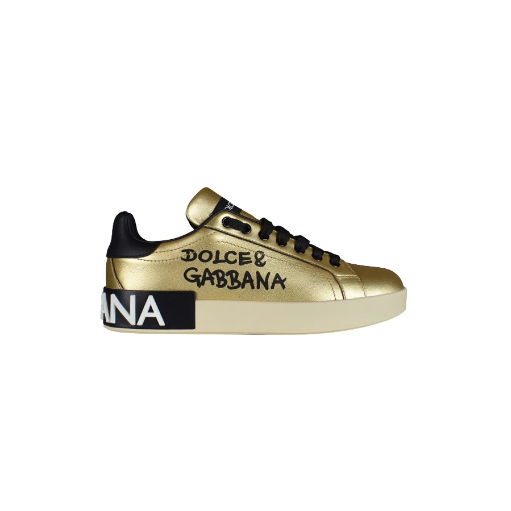 Dolce & Gabbana Damen Gold Schuhe Eu Größe 36 - Bild 3