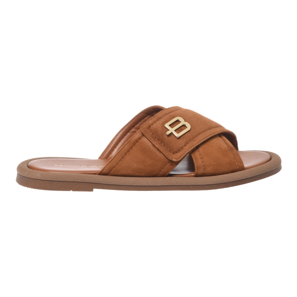 Baldinini Damen Braun - Suede Mule - Shoes - 36 Eu